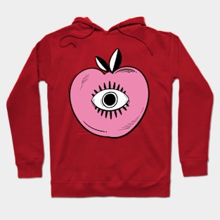 Apple with eye Hoodie